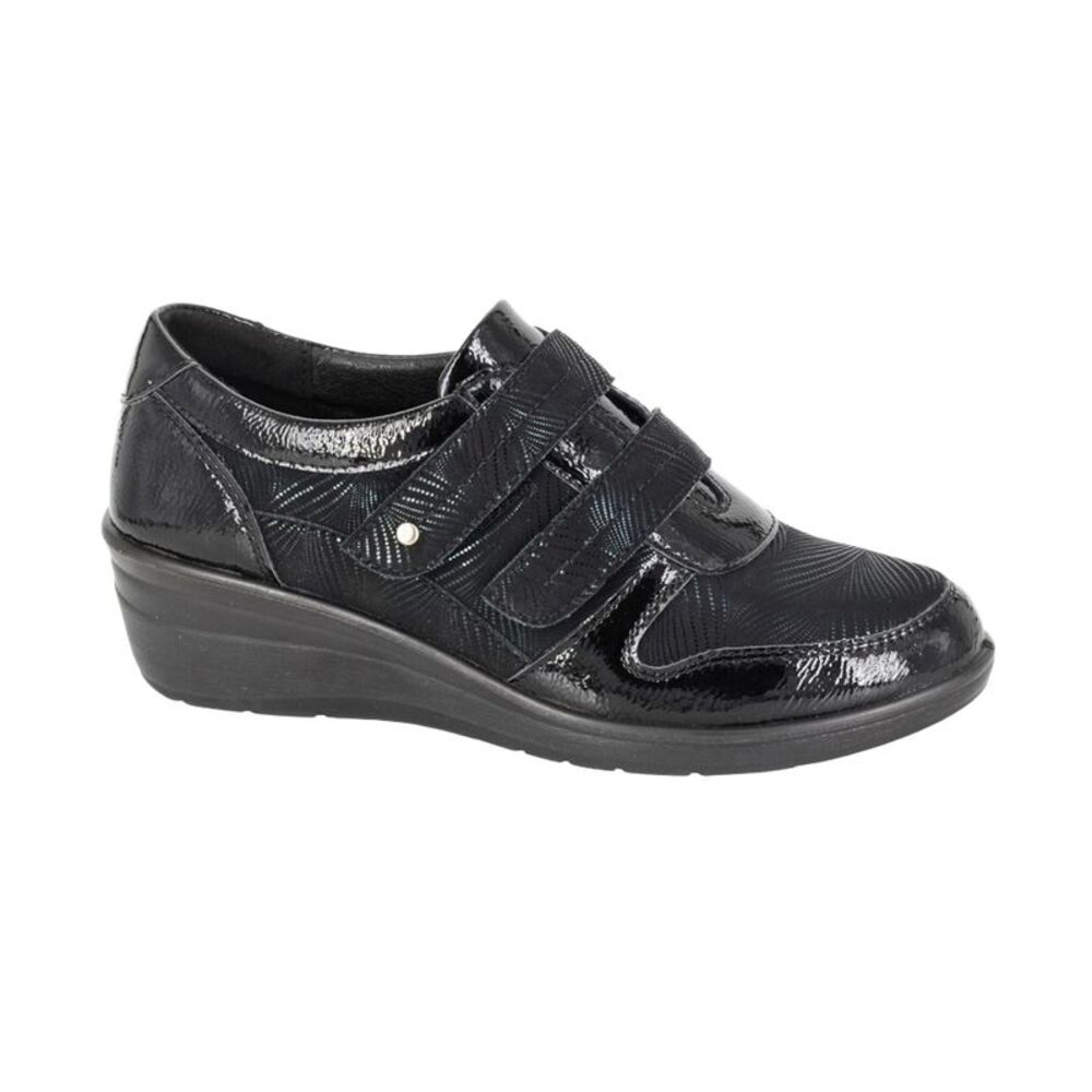 Boulevard Womens/Ladies Casual Shoes / Black